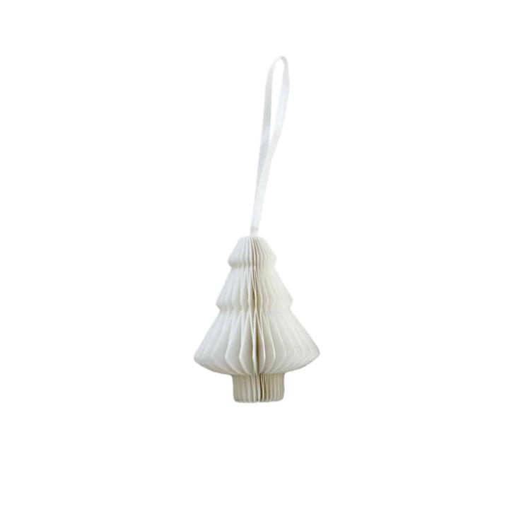 Kerstboom papier wit