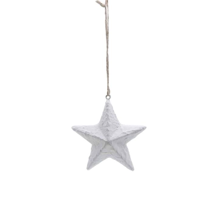Leeff kerstster Odette wit