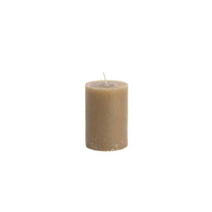 Rustik Lys Rustieke kaars 10 camel