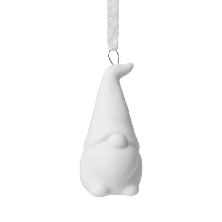 Storefactory miniatuur kerstman Malte hangend