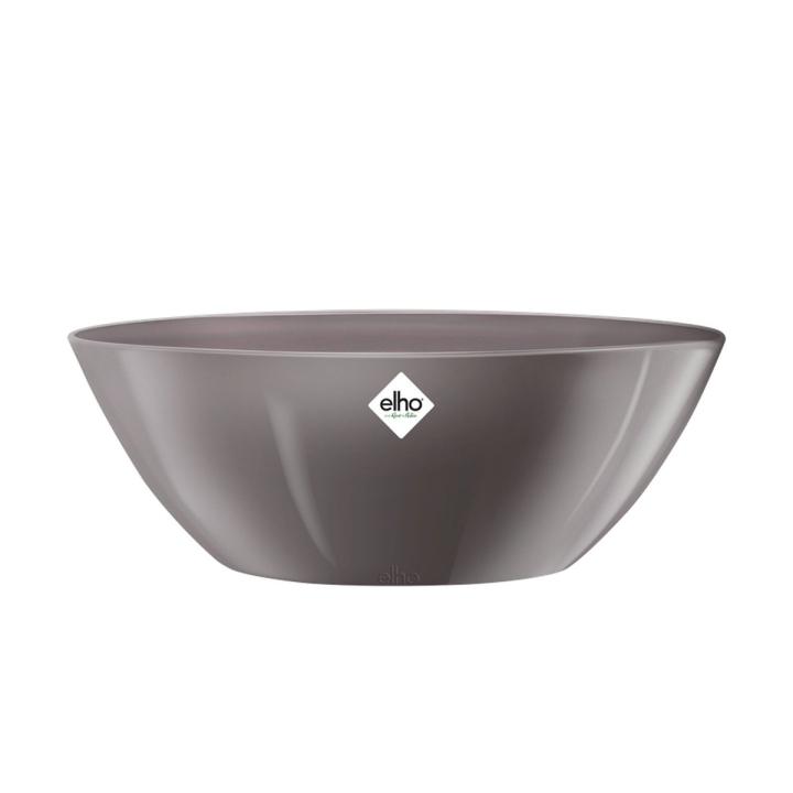 Elho Brussels Diamond Ovaal 36 cm - Oyster Pearl