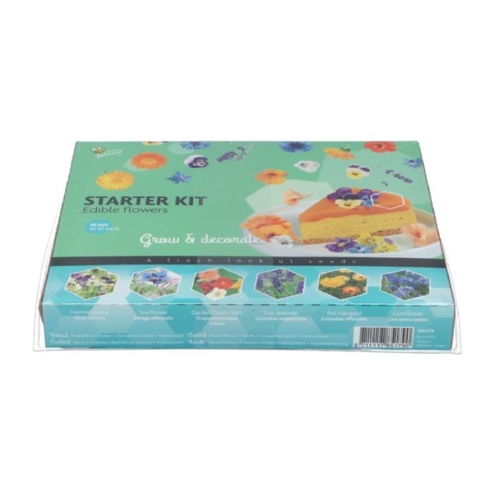 Buzzy Starter kit Culinary Edible Flowers