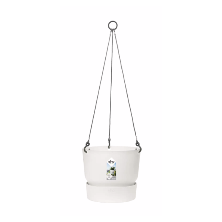 Elho Greenville Hanging Basket 24 cm - Wit