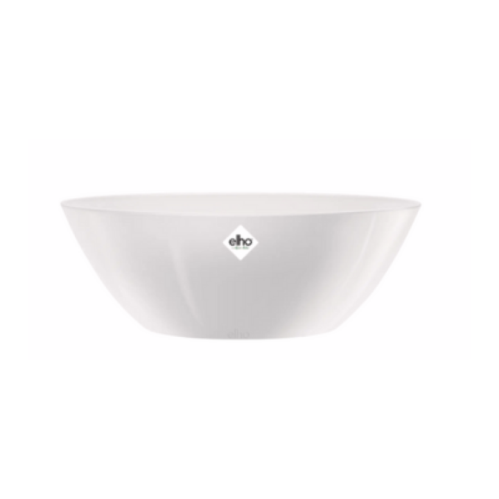 Elho Brussels Diamond Ovaal 36cm - Wit