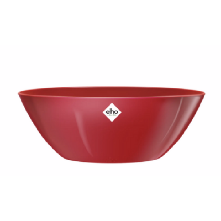 Elho Brussels Diamond Ovaal 36 cm - Lovely Red