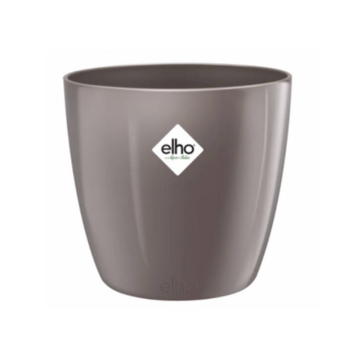 Elho Brussels Diamond Bloempot Rond 18 cm - Oyster Pearl  