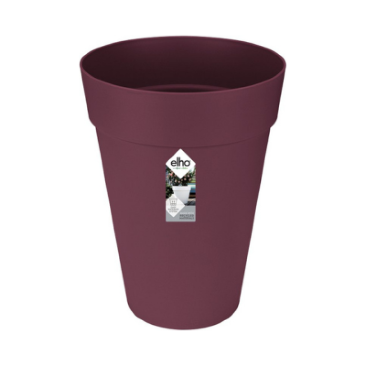 Elho Loft Urban Rond Hoog 35 cm - Moerbei Paars 