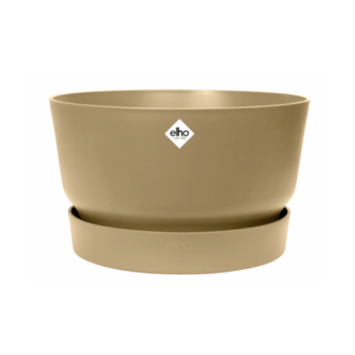 Elho Greenville Bowl 33 cm - Goudkleurig Zand