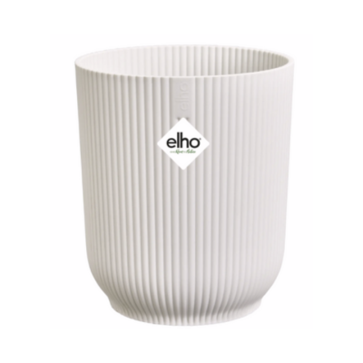 Elho Vibes Fold Orchidee Bloempot Hoog 12,5cm - Zijdewit