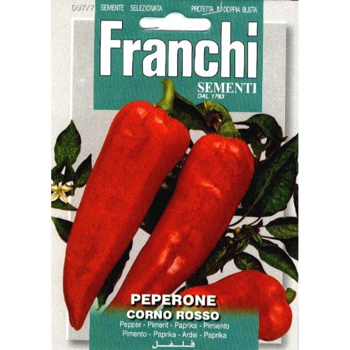 Franchi peperone corno rosso - Paprika rode hoorn
