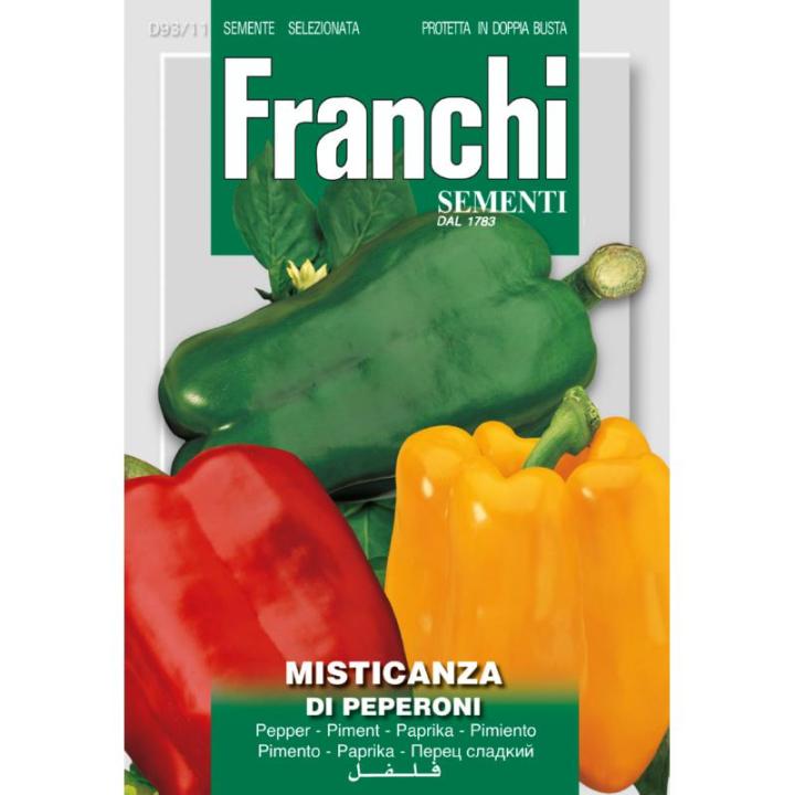 Franchi Misticanza di peperoni 93/11 Paprika 3 soorten