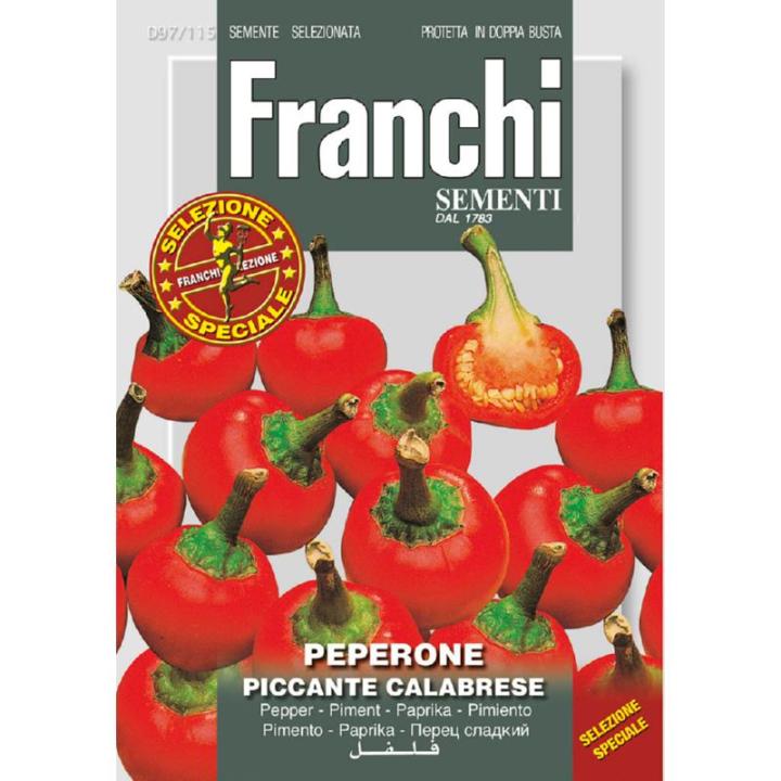 Franchi peperone piccante calabrese - Rode Cherry peper 