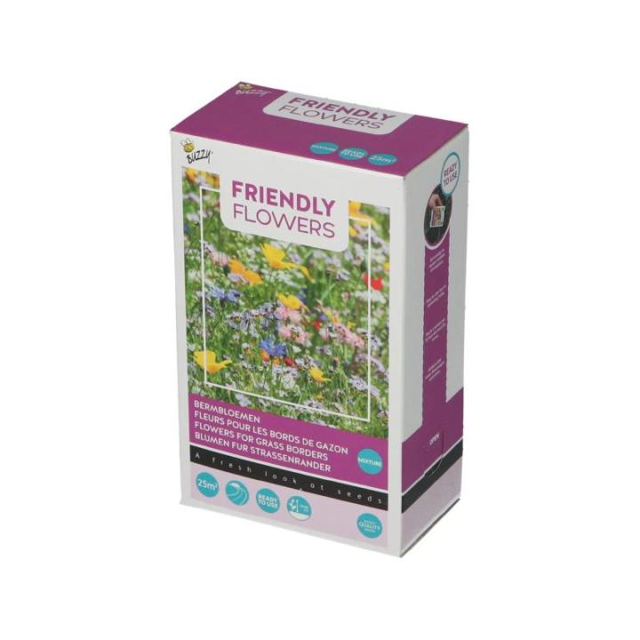 Buzzy Strooidoosje Friendly Flowers Bermmengsel 25m²