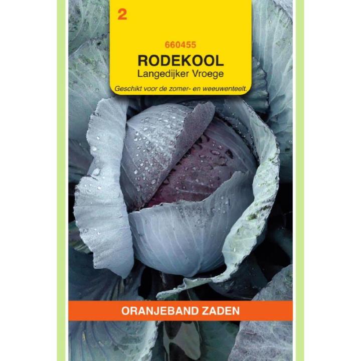 Oranjeband Rode Kool Langedijker Vroege