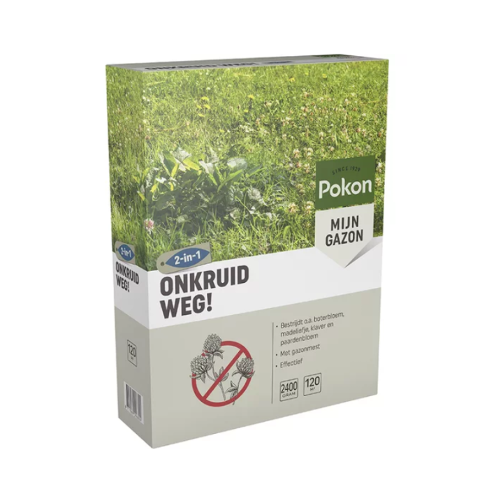 Pokon Onkruid Weg! 120 m² - 2,4kg