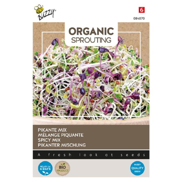 Buzzy® Organic Sprouting Salademengsel pikant (BIO)