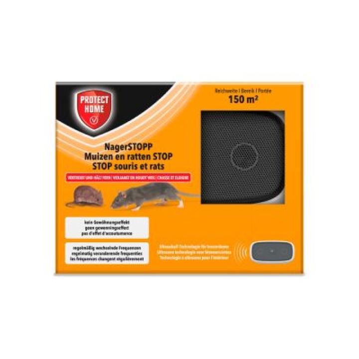 Protect Home Ultrasonic 150 m² muizen en ratten STOP