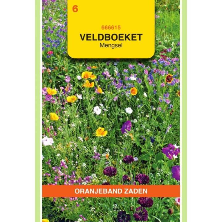 Oranjeband Veldboeket mengsel