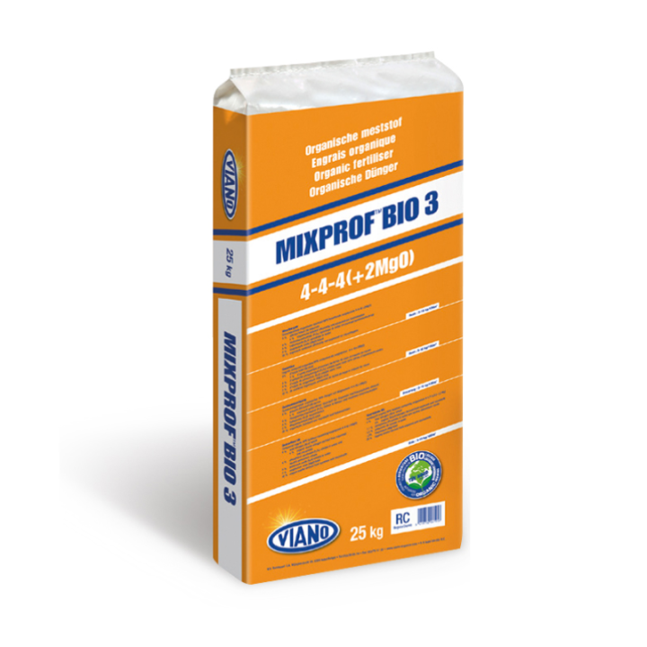 Viano Mixprof Bio 3 NPK 4-­4-­4 (+2MgO) - 25kg