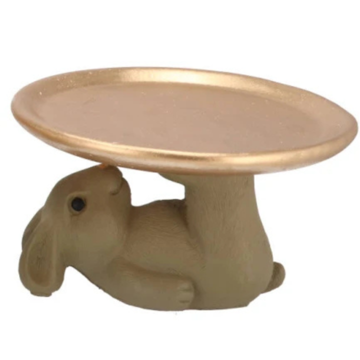 Paasdecoratie Konijn met Plateau – Lever - in 2 Maten - Groot