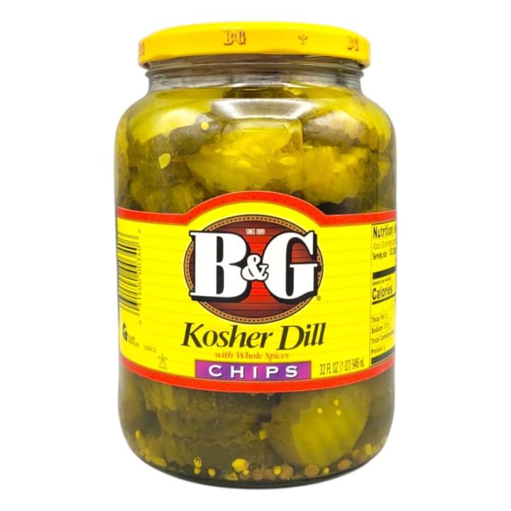 B&G Kosher Dill Chips 946ml