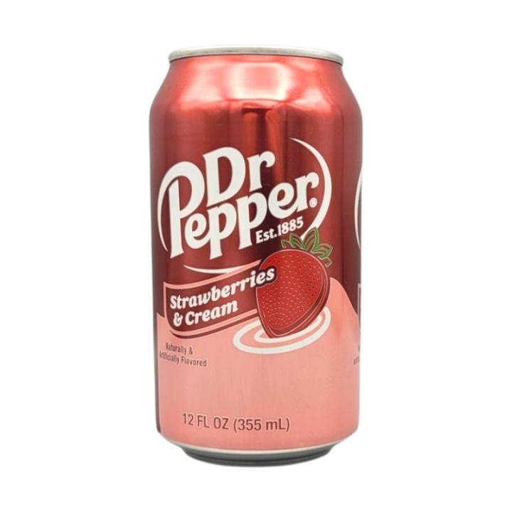 Dr. Pepper Strawberries and Cream, 355ml