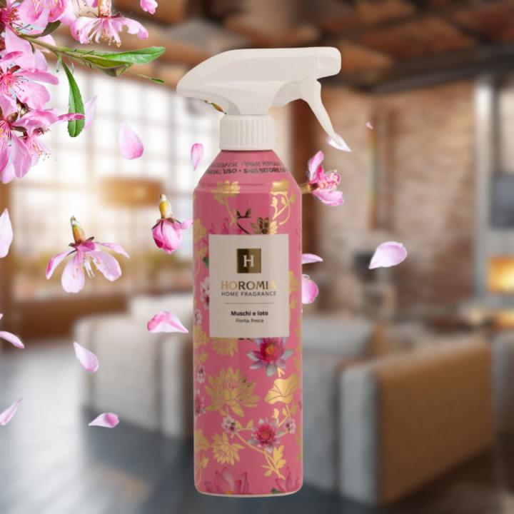 Horomia roomspray Bifase Muschi e Loto