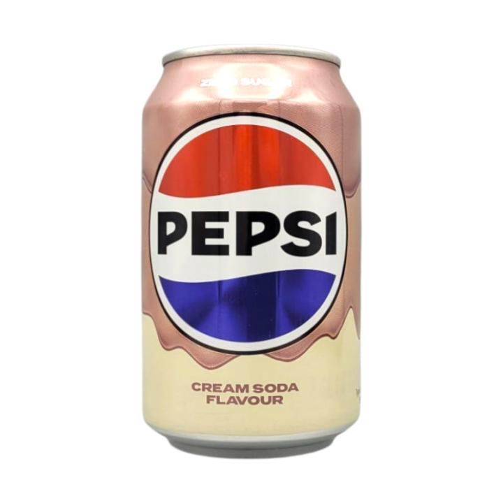Pepsi Cream Soda 330ml, zero sugar