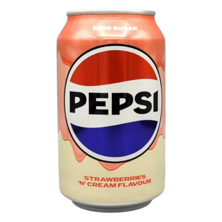 Pepsi Strawberry and Cream, 330ml