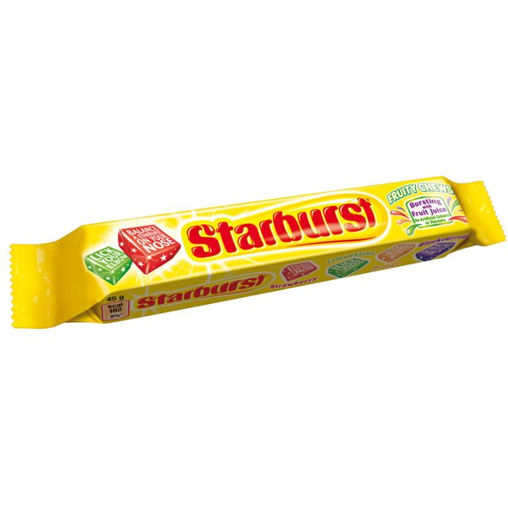 Starburst Original Fruit Chews Sweets 45g