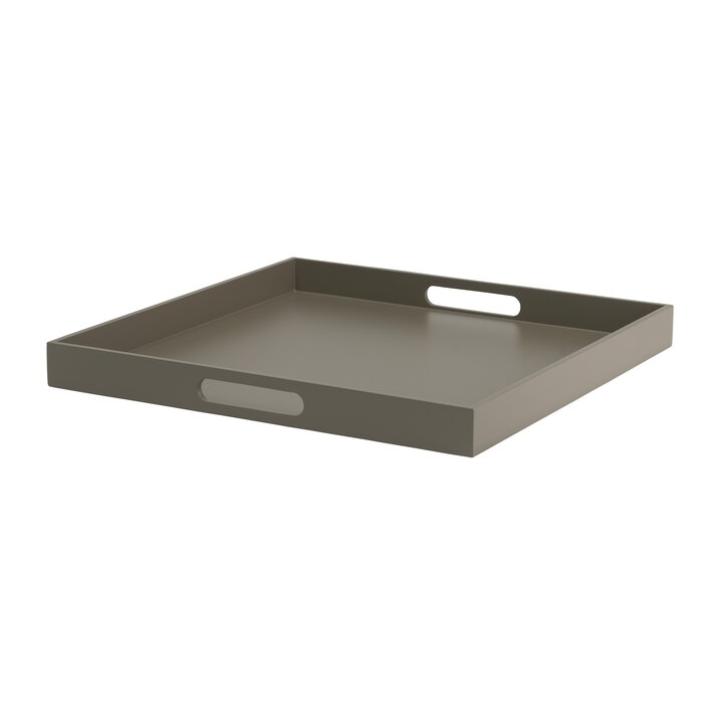 Vierkant Dienblad – 40,4x40,4 cm – Mud Kleur