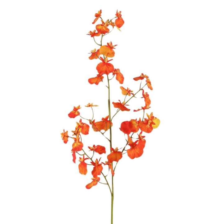 Kunstbloemen  Dancing Orchidee - Oranje