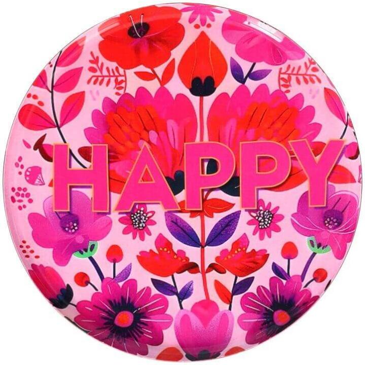 Love Plate " Happy" - maat M