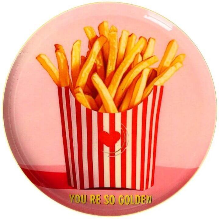 Love Plate " You are so Golden" - maat S