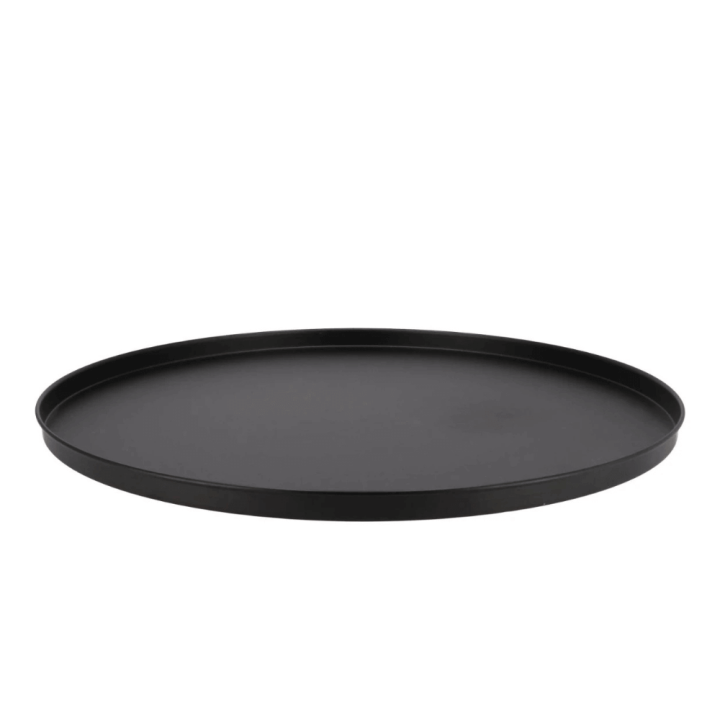 Metalen Plateau in zwart – Ø36 cm