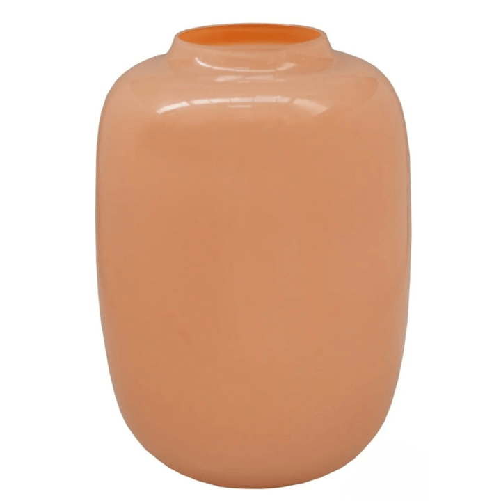 Glazen Vaas – Peach - Large 35cm hoog