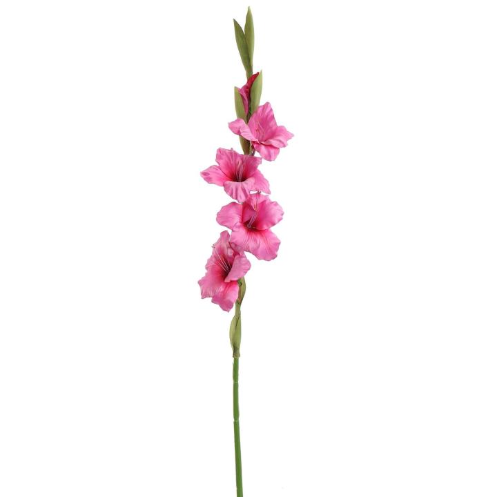 Kunstbloem Gladiool – Donkerroze – 85 cm