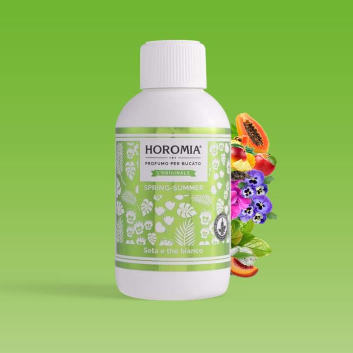 Horomia wasparfum spring-summer Seta e the bianco