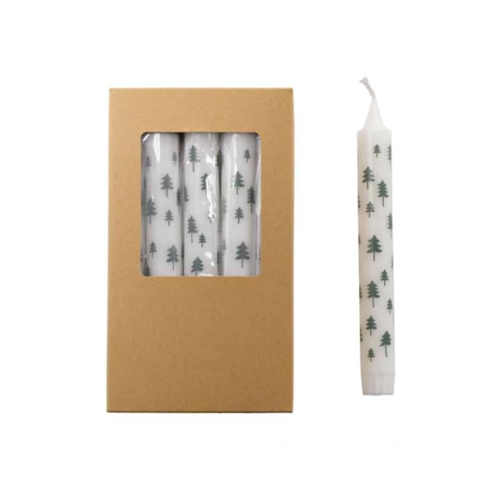 Rustik Lys Diner kerstkaars Kerstboom