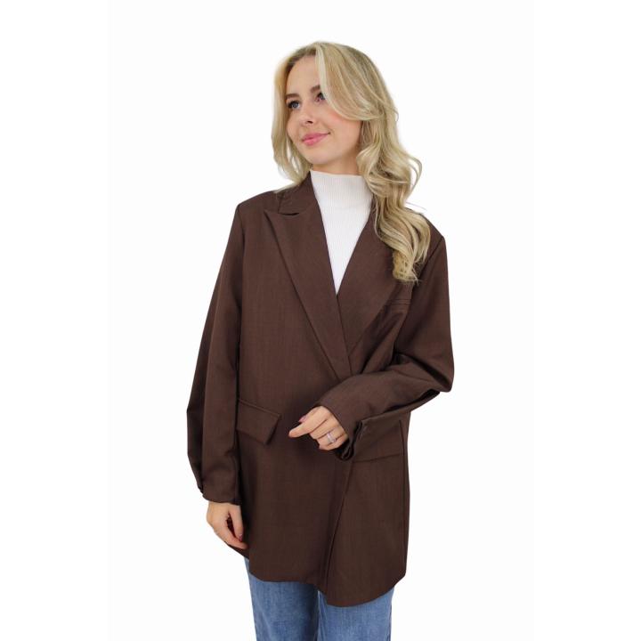 MIA BLAZER | BROWN