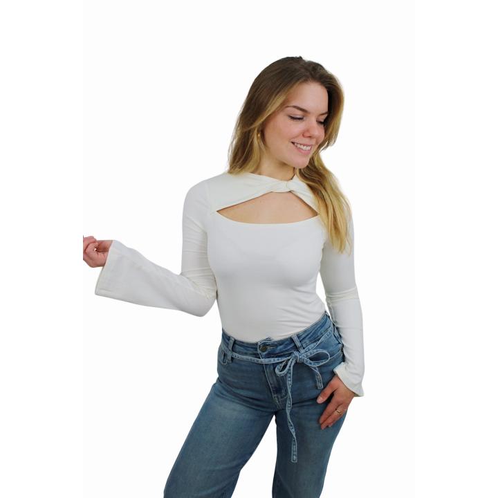 LUCEE BASIC TOP | WHITE - S/M