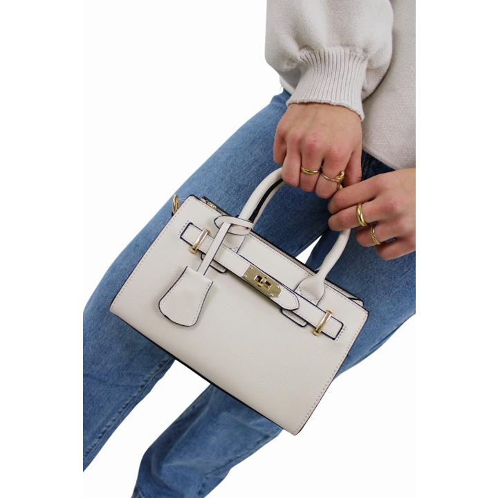 POLLY LOOK A LIKE BAG | VANILLA