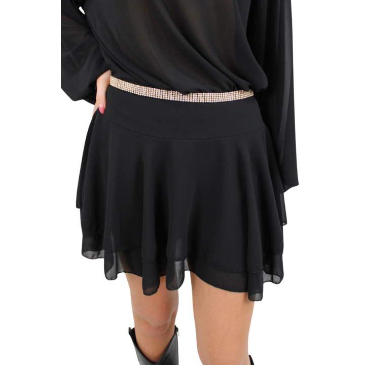 GLITTER BELT SQUARE | GOLD