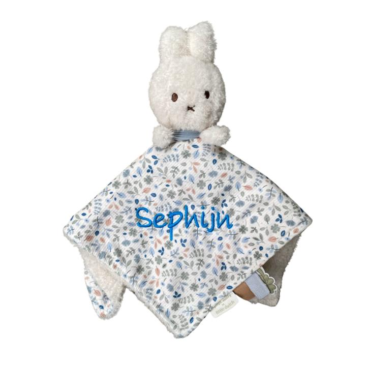 Nijntje x Little Dutch Lucky Leaves knuffeldoekje met naam