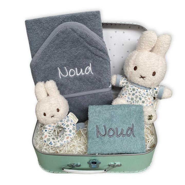 Kraamcadeau koffer Nijntje Lucky Leaves | Stel zelf samen