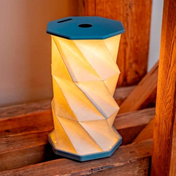 JENS Living roterende led lamp steengrijs