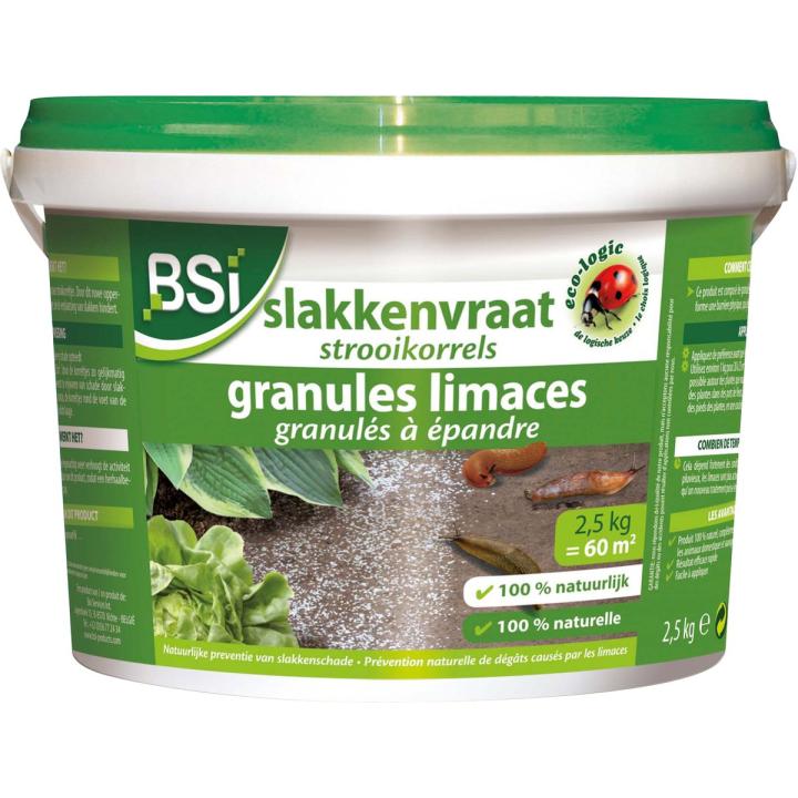 BSI Slakkenvraat | 2,5kg slakkenkorrels