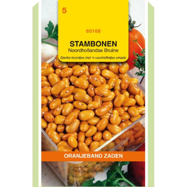 Oranjeband Stambonen Noordhollandse Bruine - 100gram
