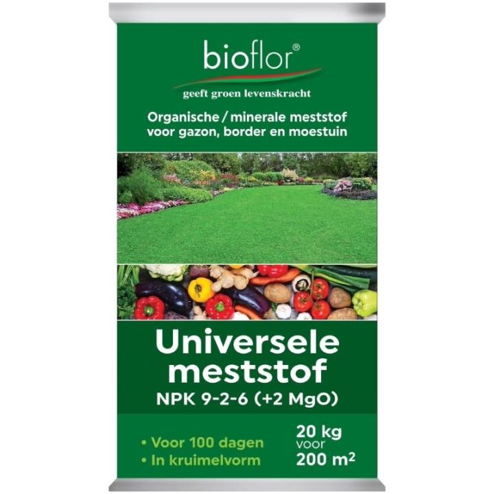Bioflor Universele Mest 9-2-6 (+ 2 MgO) - 20kg