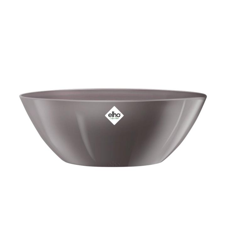 Elho Brussels Diamond Ovaal 36 cm - Oyster Pearl